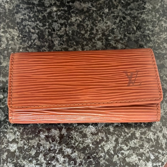 Louis Vuitton Epi Brown Leather Key Holder - Picture 1 of 9